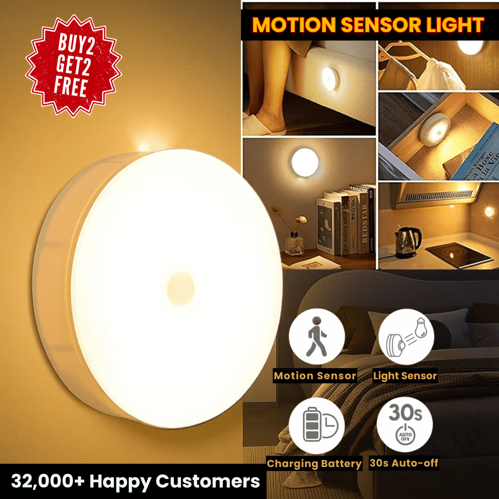 Wireless Motion Sensor Light ( Festive Sale 🔥)