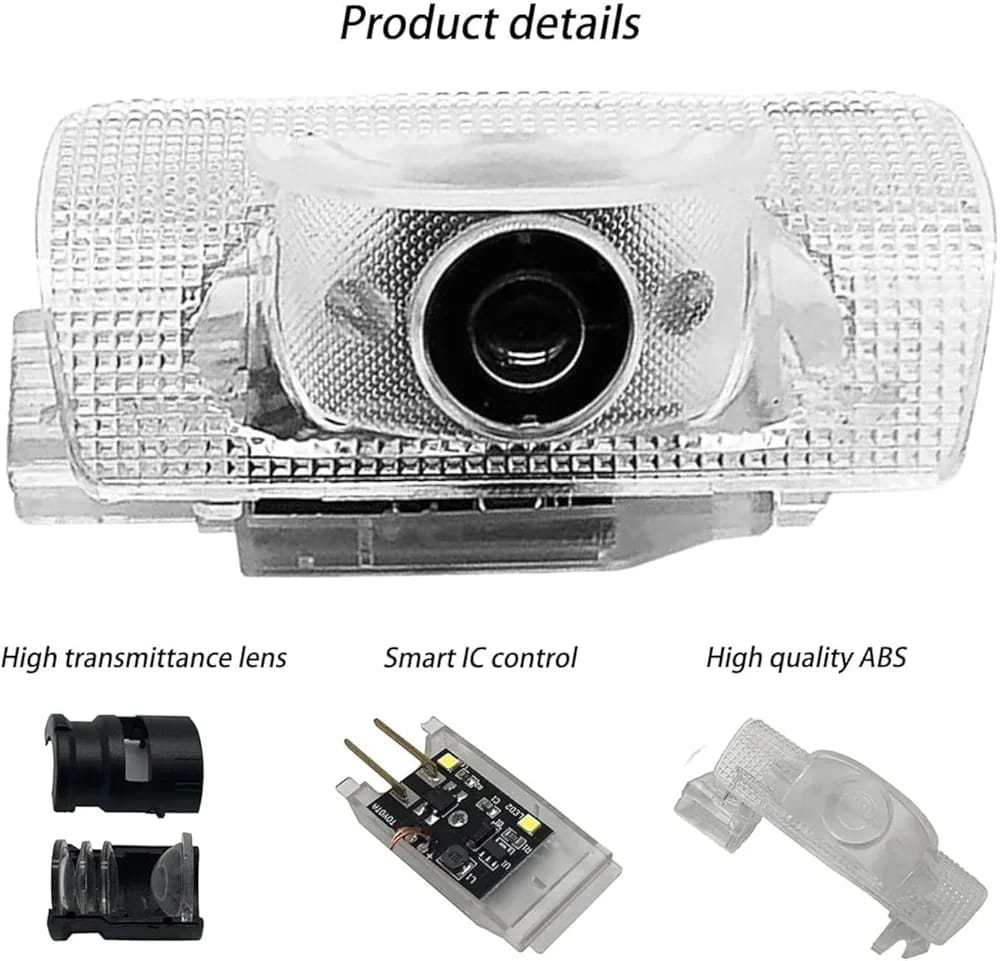ETH Car Door LED Ghost Shadow Light Projector