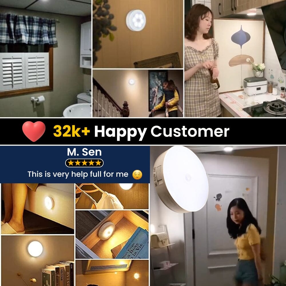 Wireless Motion Sensor Light ( Festive Sale 🔥)