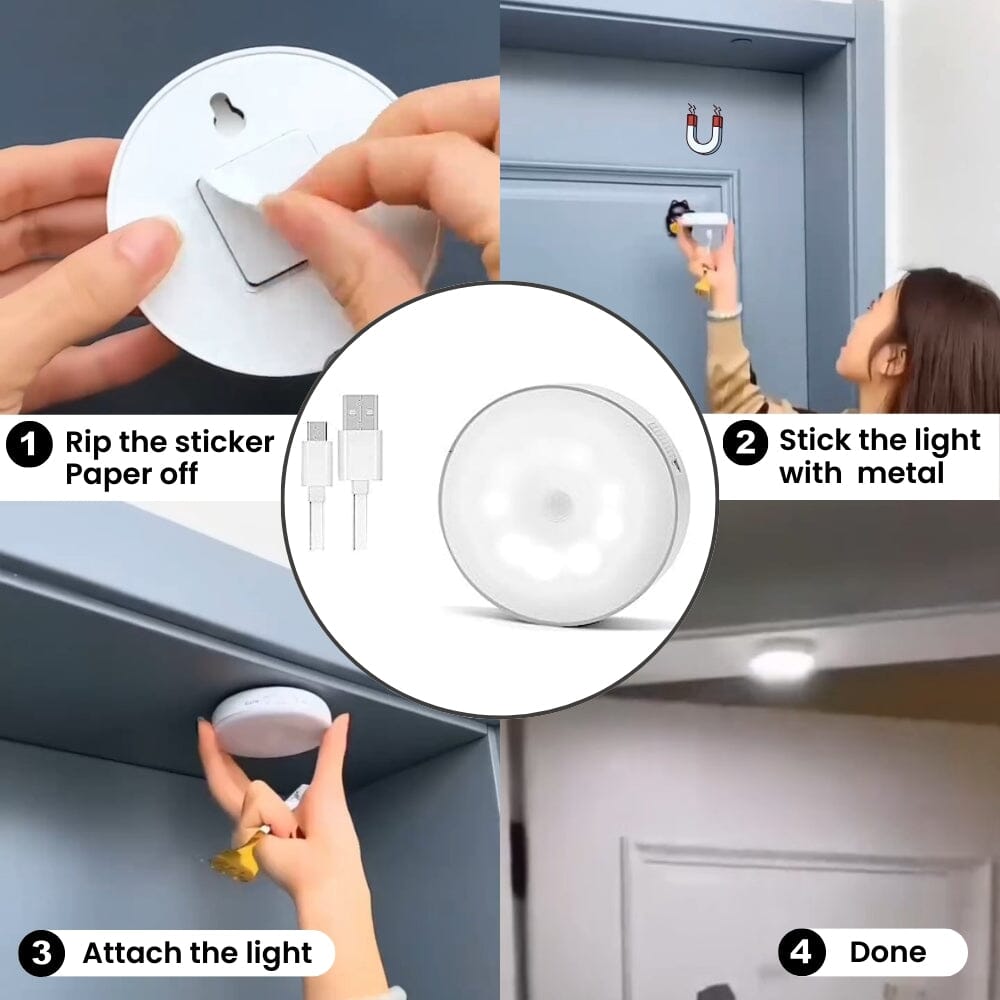 Wireless Motion Sensor Light ( Festive Sale 🔥)